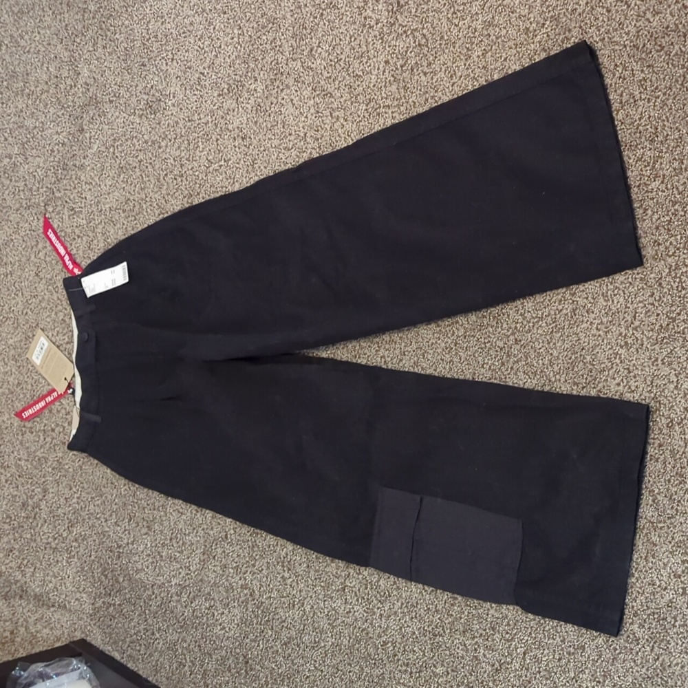 NWT Alpha Industries Wide Leg Pant Black 25/26